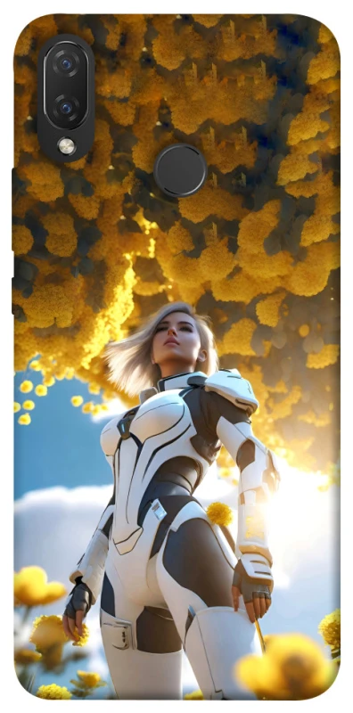 Чохол на Huawei P Smart+ (nova 3i) Cyber space girl ver.3 фото 1 з 1