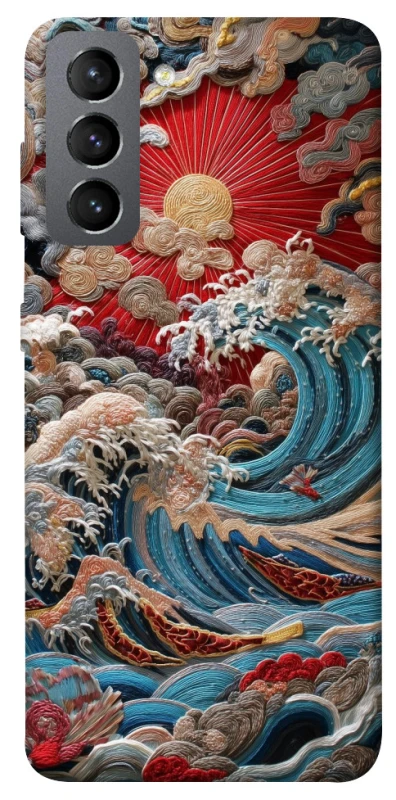 Чехол на Samsung Galaxy S21 FE Japa wave ver.2 фото 1 из 1