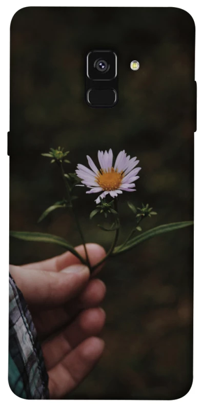 Чехол на Samsung A530 Galaxy A8 (2018) Ромашка v4 фото 1 из 1