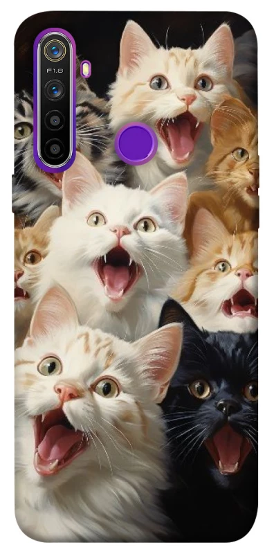 Чехол на Realme 5 Коты фото 1 из 1