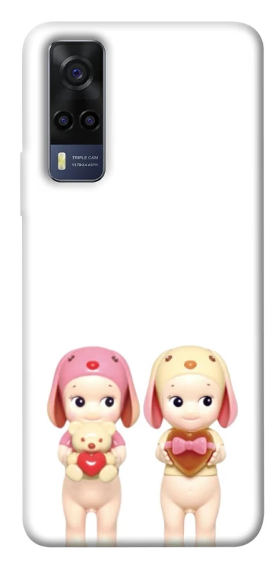 Чохол на Vivo Y53s Puppy Love Duo фото 1 з 1