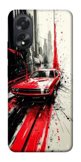 Чехол на Oppo A18 Painted Mustang фото 1 из 1