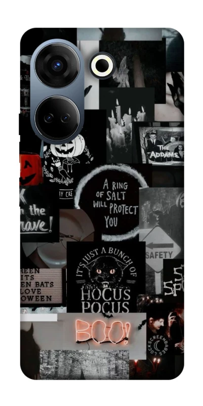 Чохол на TECNO Camon 20 Pro (CK7n) Halloween aesthetics ver.3 фото 1 з 1