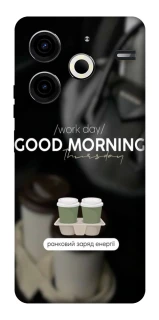 Чехол на TECNO Pova 6 Neo (LI6) Thursday coffee фото 1 из 1