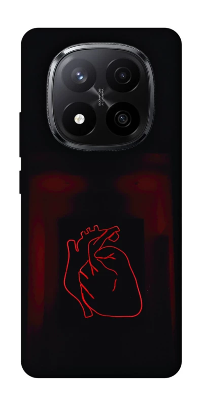 Чехол на Xiaomi Redmi Note 14 Pro+ 5G Красное сердце фото 1 из 1