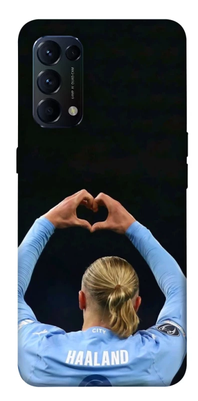 Чохол на Oppo Reno 5 4G Erling Haaland V2 фото 1 з 1