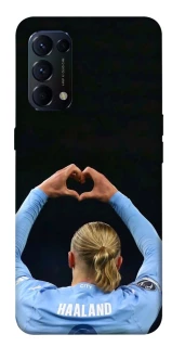 Чехол на Oppo Reno 5 4G Erling Haaland V2 фото 1 из 1