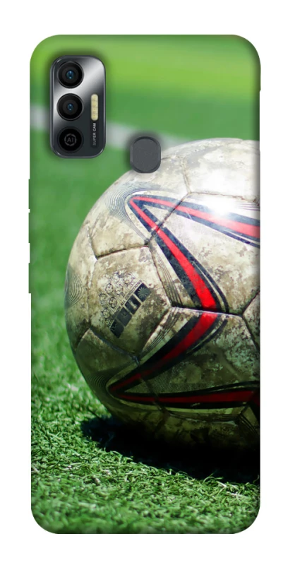 Чехол на TECNO Spark 7 Мяч на газоне фото 1 из 1