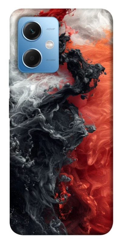 Чехол на Xiaomi Poco X5 5G Black and Red фото 1 из 1