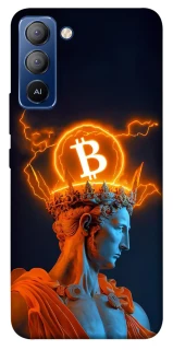 Чехол на TECNO Pop 5 LTE Bitcoin God фото 1 из 1