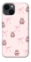 Чохол на Apple iPhone 14 (6.1") Pink bows and Labubus фото 1 з 1