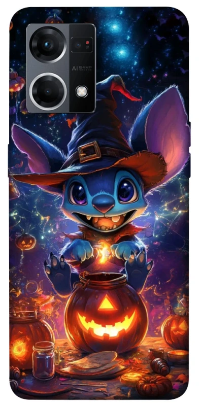 Чохол на Oppo Reno 7 4G Halloween Stitch ver.5 фото 1 з 1