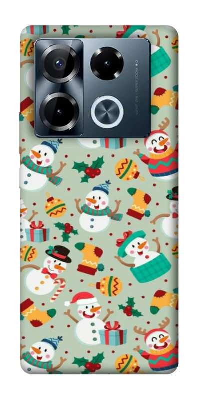Чехол на Infinix Note 40 Pro 4G Новогодний v2 фото 1 из 1