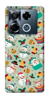 Чехол на Infinix Note 40 Pro 4G Новогодний v2 фото 1 из 1