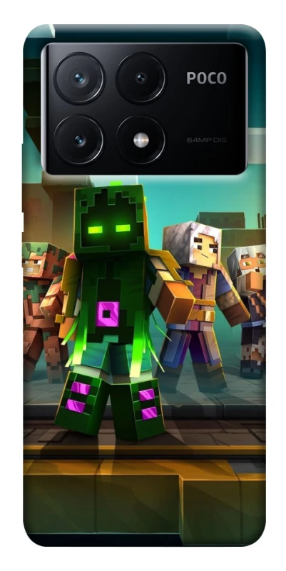 Чохол на Xiaomi Poco X6 Minecraft dungeon фото 1 з 1
