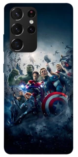 Чехол на Samsung Galaxy S21 Ultra Marvel heroes фото 1 из 1