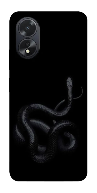 Чехол на Oppo A18 Black snake фото 1 из 1