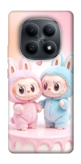 Чохол на Xiaomi Redmi Note 15 4G/5G (EU) Labubu Twins фото 1 з 1
