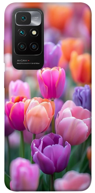 Чохол на Xiaomi Redmi 10 Тюльпанове поле фото 1 з 1