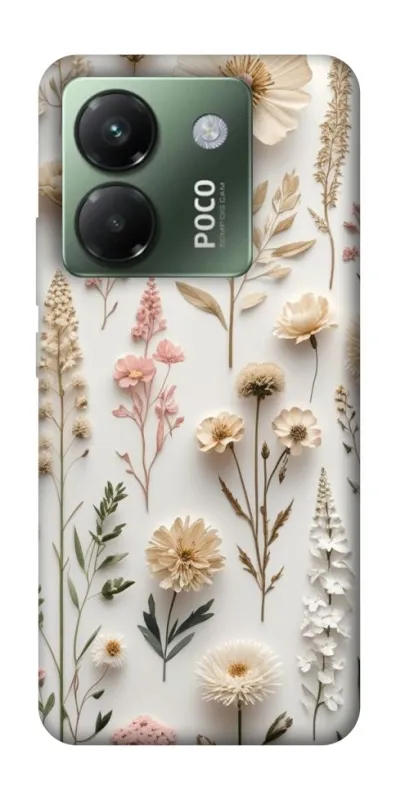 Чехол на Xiaomi Poco M7 pro 5G Floral design ver.1 фото 1 из 1