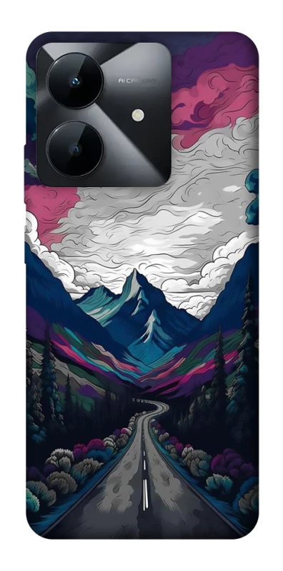 Чохол на Realme Note 60x Намальовані гори фото 1 з 1