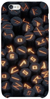 Чехол на Apple iPhone 6/6s (4.7") Огненые руны фото 1 из 1