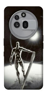 Чехол на Nothing Phone (3a) Pro Серебряный сёрфер фото 1 из 1