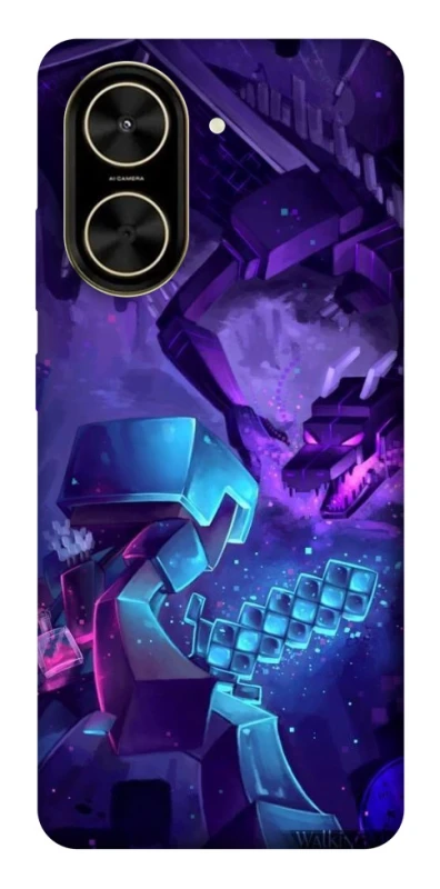 Чохол на Xiaomi Poco C71 Minecraft dragon фото 1 з 1