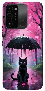 Чохол на TECNO Spark 8C Black cat фото 1 з 1