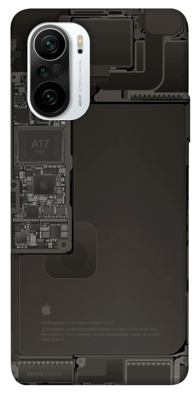 Чохол на Xiaomi Redmi K40 / K40 Pro / K40 Pro+ / Poco F3 iPhone 17 фото 1 з 1