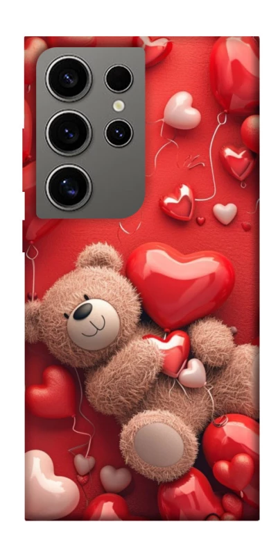 Чохол на Samsung Galaxy S24 Ultra bear in hearts фото 1 з 1