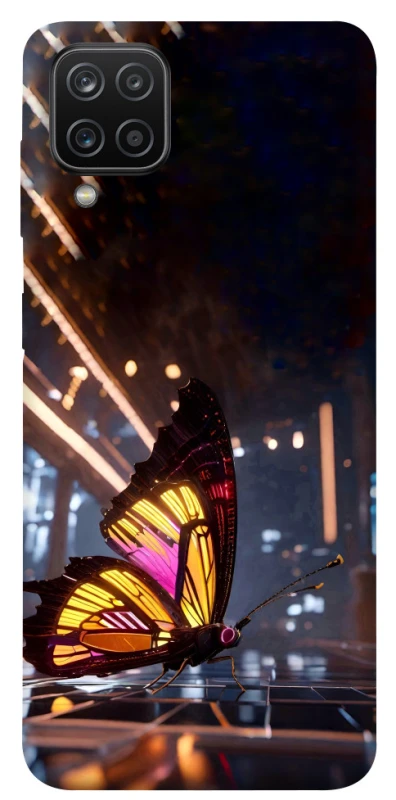 Чохол на Samsung Galaxy A12 Cyber butterfly фото 1 з 1
