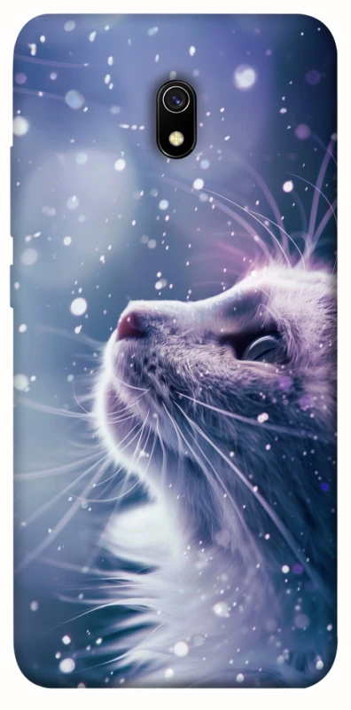 Чехол на Xiaomi Redmi 8a Snow cat фото 1 из 1