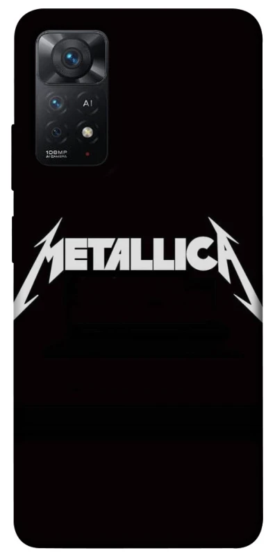 Чохол на Xiaomi Redmi Note 11 Pro 4G/5G Metallica logo фото 1 з 1