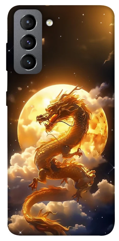 Чехол на Samsung Galaxy S21 FE Golden Dragon фото 1 из 1