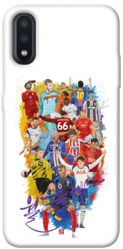 Чохол на Samsung Galaxy A01 Football Abstract v2 фото 1 з 1