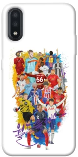 Чохол на Samsung Galaxy A01 Football Abstract v2 фото 1 з 1