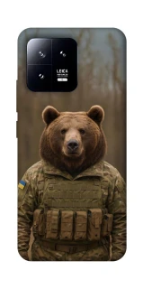 Чехол на Xiaomi 13 Медведь защитник фото 1 из 1