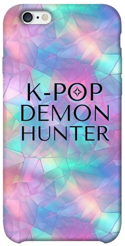 Чохол на Apple iPhone 6/6s (4.7") K-Pop Demon Hunters Logo фото 1 з 1