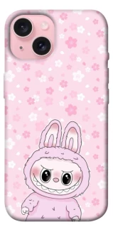 Чохол на Apple iPhone 15 (6.1") Pink Labubu фото 1 з 1