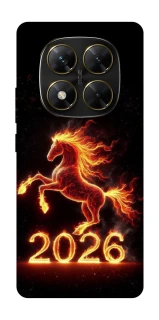 Чехол на Xiaomi Poco X7 Red Fire Horse ver.1 фото 1 из 1