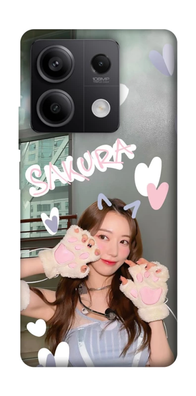 Чохол на Xiaomi Redmi Note 13 5G Sakura - LE SSERAFIM фото 1 з 1