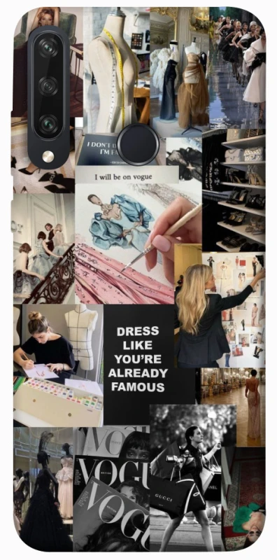 Чохол на Huawei Y6p Fashion collage ver.11 фото 1 з 1