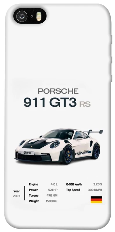 Чохол на Apple iPhone 5/5S/SE Porsche 911 GT3 фото 1 з 1