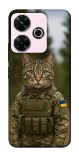 Чехол на Xiaomi Redmi 13 4G Кот защитник фото 1 из 1