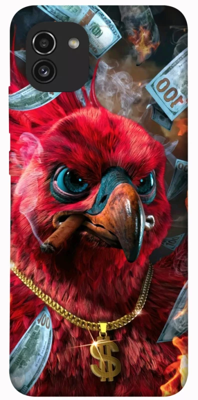 Чехол на Samsung Galaxy A03 Попугай фото 1 из 1