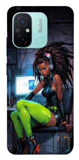 Чехол на Xiaomi Redmi 12C / Poco C55 Cyber girl фото 1 из 1