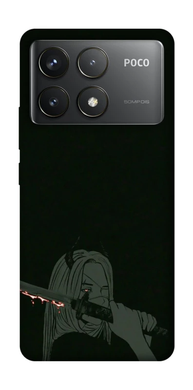 Чохол на Xiaomi Poco F6 Pro Людина-бензопила фото 1 з 1