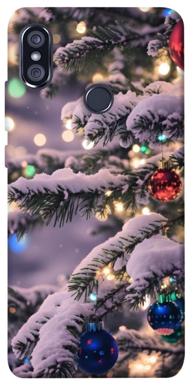 Чехол на Xiaomi Redmi Note 5 Pro / Note 5 (AI Dual Camera) Новогодний v31 фото 1 из 1