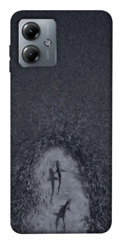 Чехол на Motorola Moto G14 Акула фото 1 из 1